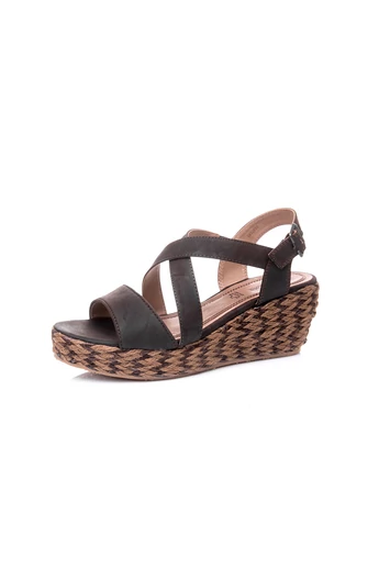 S Oliver barna teli talpú espadrilles
