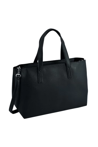 Tom Tailor Marla shopper bag fekete színben