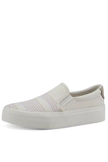 Vegan ökobarát off white színű slip on