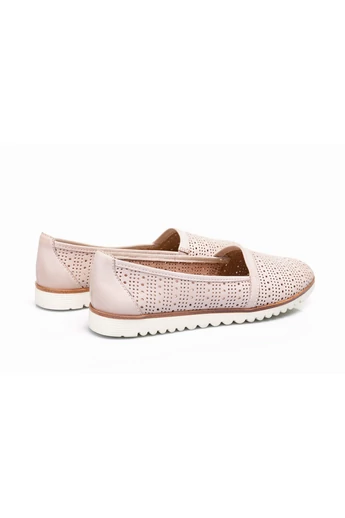 Tamaris rose bőr balerina cipő
