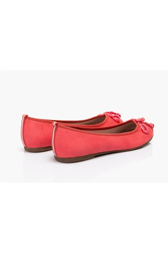 Tamaris pink masnis balerina cipő