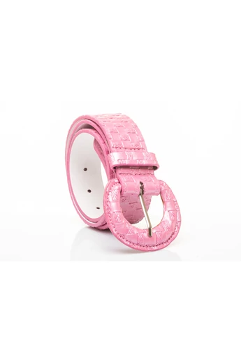 Női öv pink műbőr