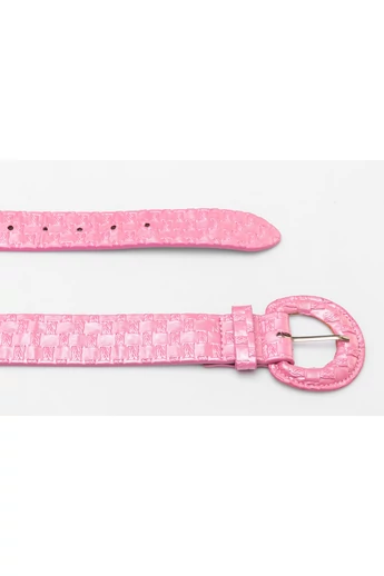 Női öv pink műbőr