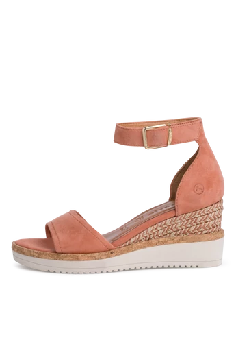 Tamaris magasított talpú Espadrilles barack szín