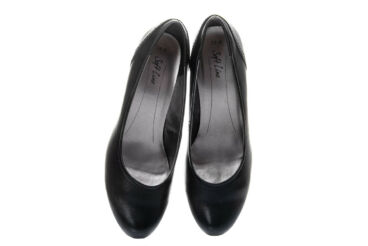 Soft Line fekete klasszikus cipő