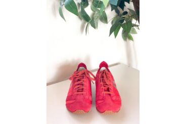 S Oliver piros sportcipő