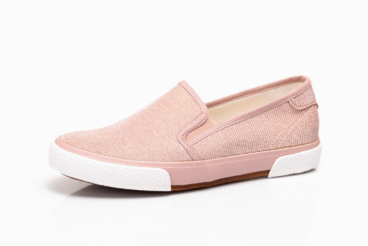 Tamaris rózsaszín vászon női cipő