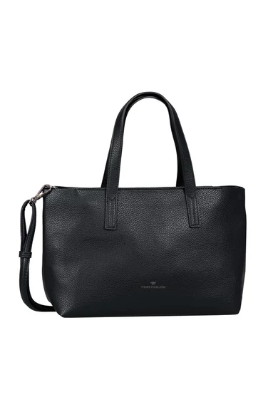 Tom Tailor Marla shopper bag fekete színben