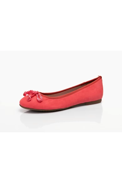 Tamaris pink masnis balerina cipő