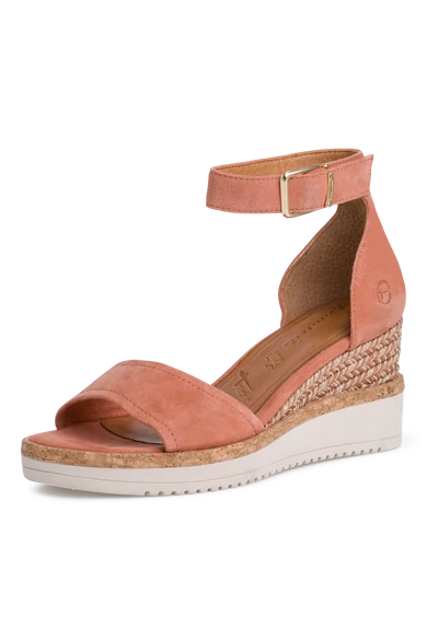 Tamaris magasított talpú Espadrilles barack szín